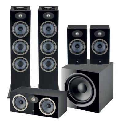 Focal Theva 5.1 Home Cinema Speaker Package Black