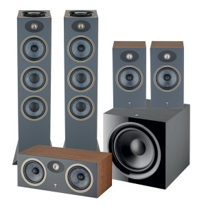 Focal Theva 5.1 Home Cinema Package Dark Wood