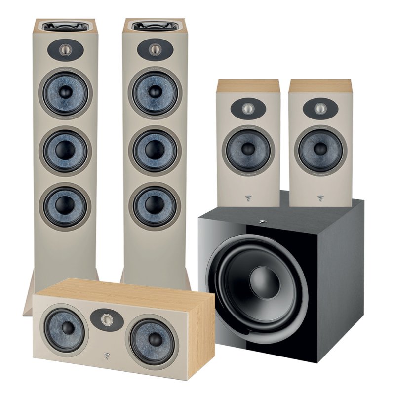 Focal Theva 5.1 Home Cinema Package Light Wood