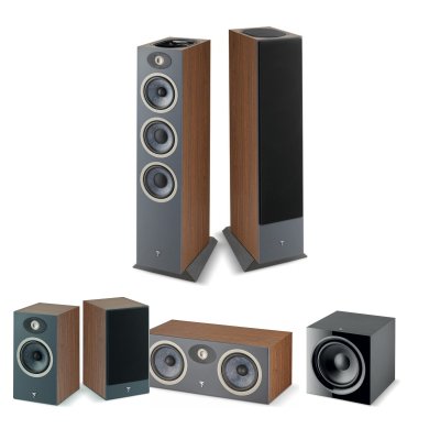 Focal Theva 5.1.2 Home Cinema Package Dark Wood