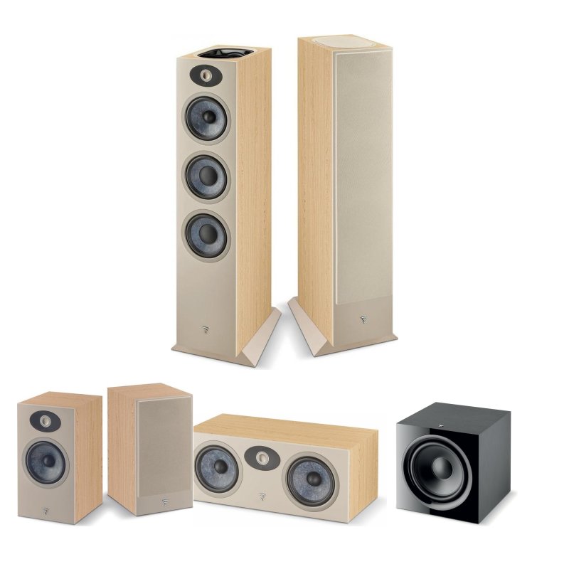 Focal Theva 5.1.2 Home Cinema Package Light Wood