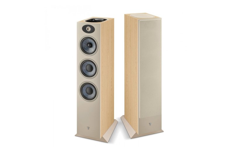Focal Theva N3-D Floorstanding Speakers Light Wood