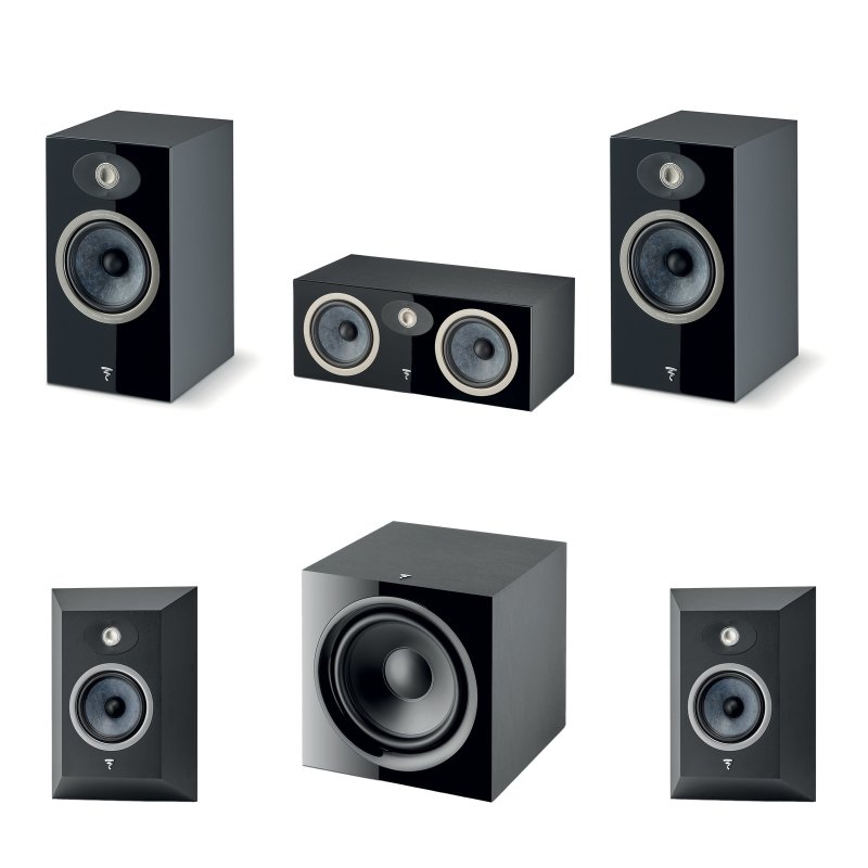Focal Theva 5.1 Compact Home Cinema Package Black