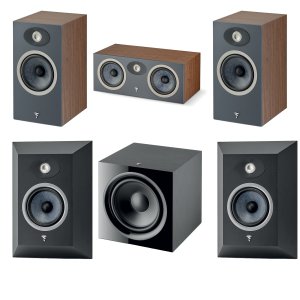 Focal Theva 5.1 Compact Home Cinema Package Dark Wood