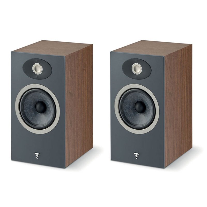 Focal Theva No1 Bookshelf Speakers Dark Wood