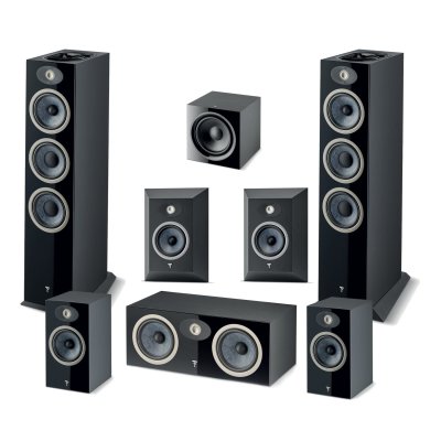 Focal Theva 7.1.2 Home Cinema Speaker Package Black