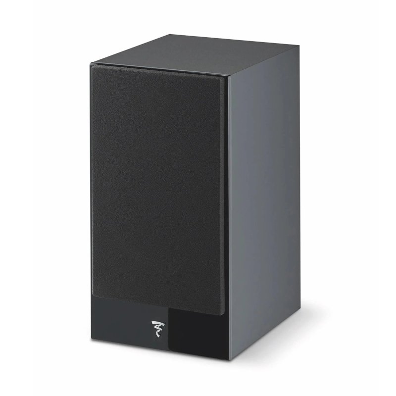 Focal Theva N1 Black angled view with grille