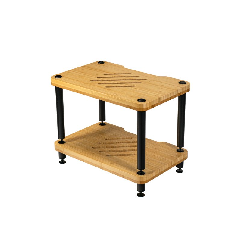 Forged Audio APEX two-tier rack with the APEX-315 as the upper tier