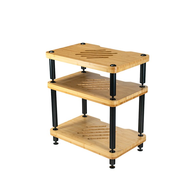 Forged Audio APEX three-tier rack combination including the APEX-315