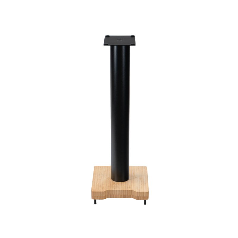 Forged Audio BAM-600 speaker stand front view, single stand shown