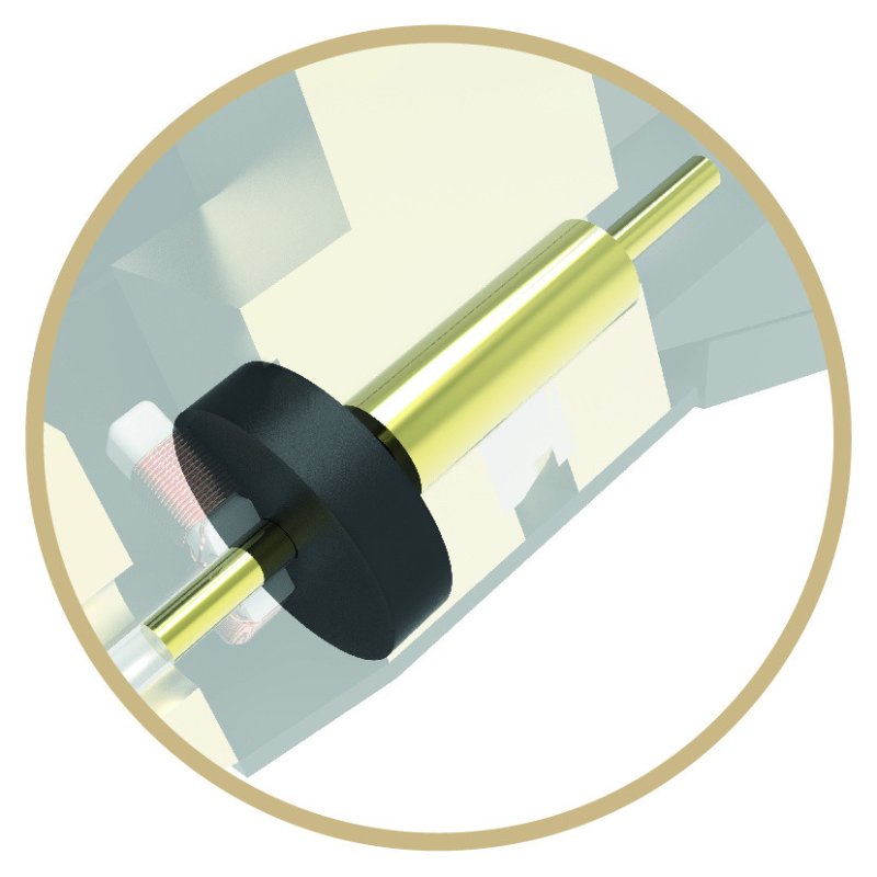 Goldring Ethos Moving Coil Cartridge (Exchange) — damper suspension close-up