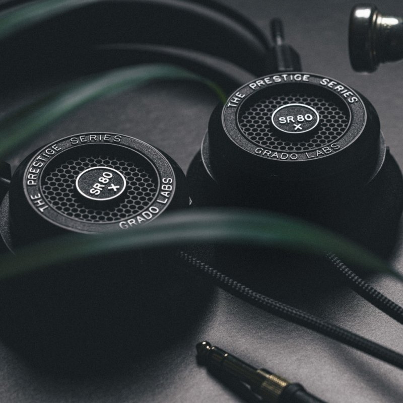 Grado SR80X Prestige Headphones — lifestyle