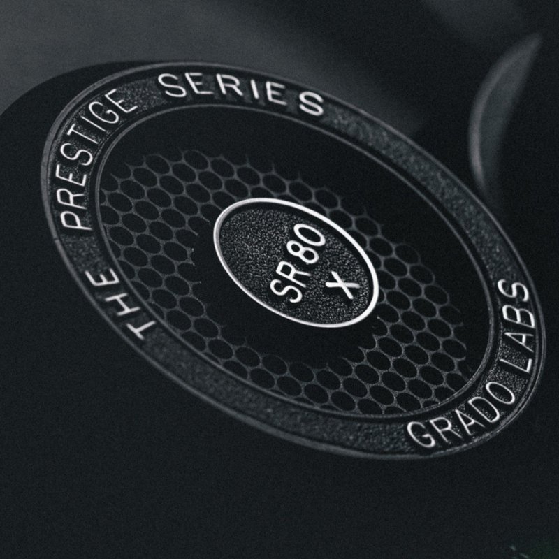 Grado SR80X Prestige Headphones — driver grille detail