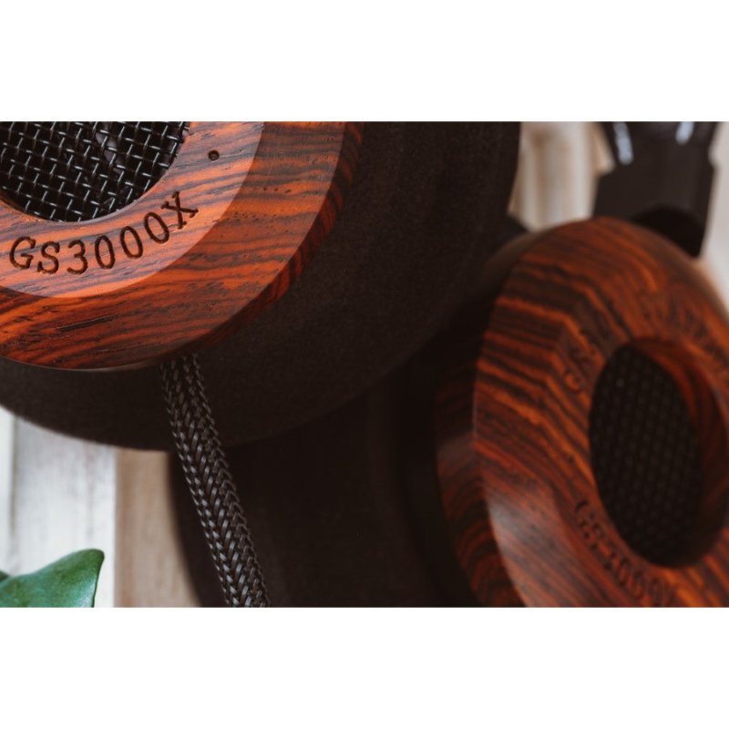 Grado GS3000x Statement Headphones — wood detail