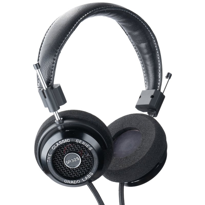 Grado SR325 Classic headphones three-quarter angle