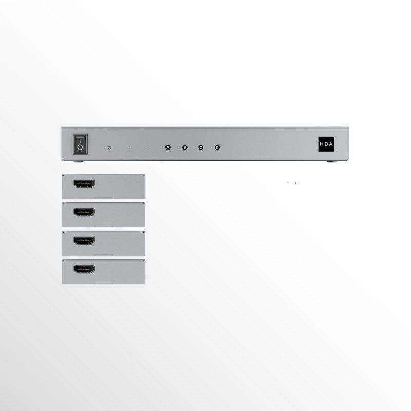 HDAnywhere XTND 4K (1x4+1) TPC Splitter — front view
