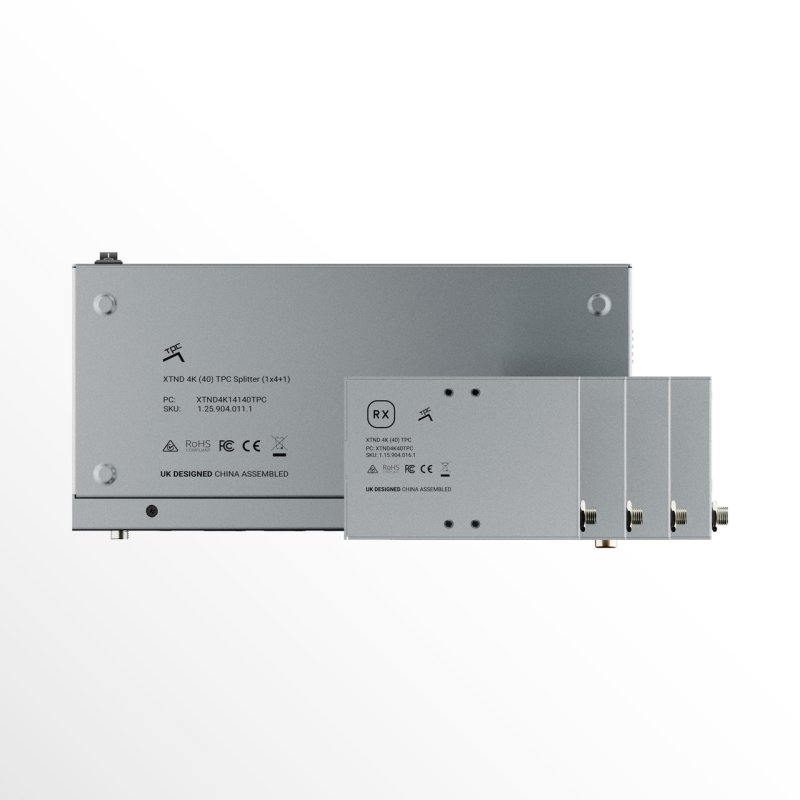 HDAnywhere XTND 4K (1x4+1) TPC Splitter — bottom view