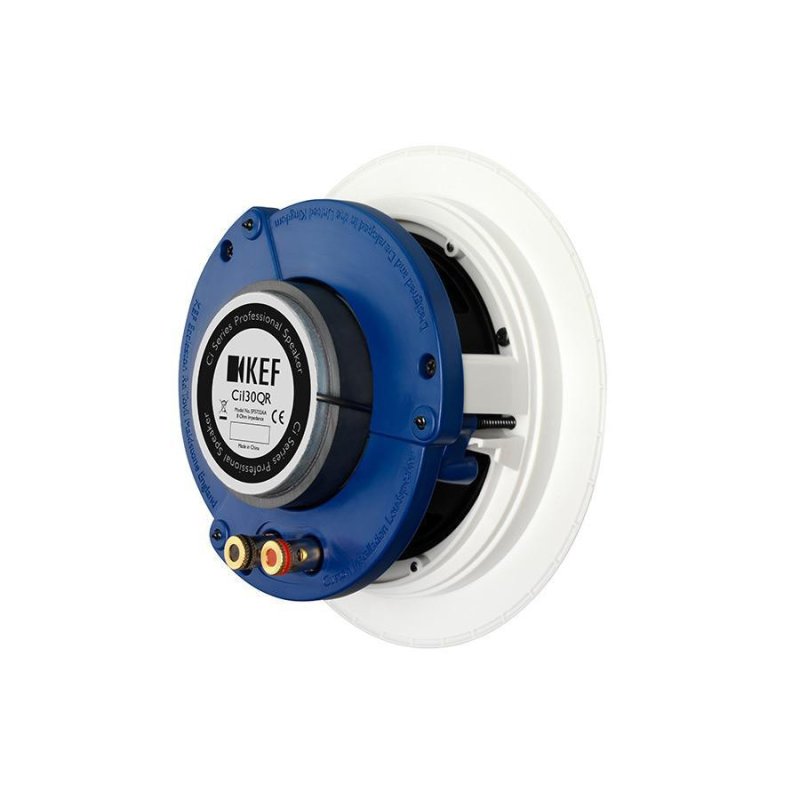 KEF Ci130QR In-Ceiling Speaker (Single) — rear view with connections