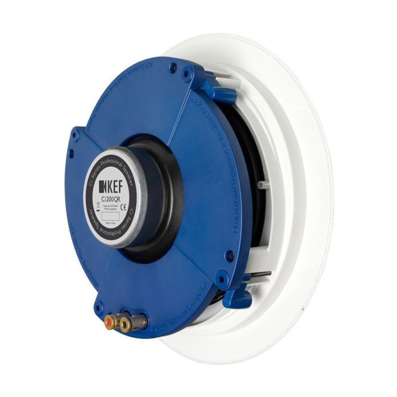 KEF Ci200QR In-Ceiling Speaker (Single) — rear view (mounting chassis and binding posts)