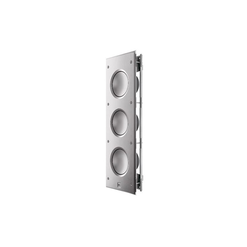 KEF Ci3160RLb-THX In-Wall Subwoofer — front three-quarter left view