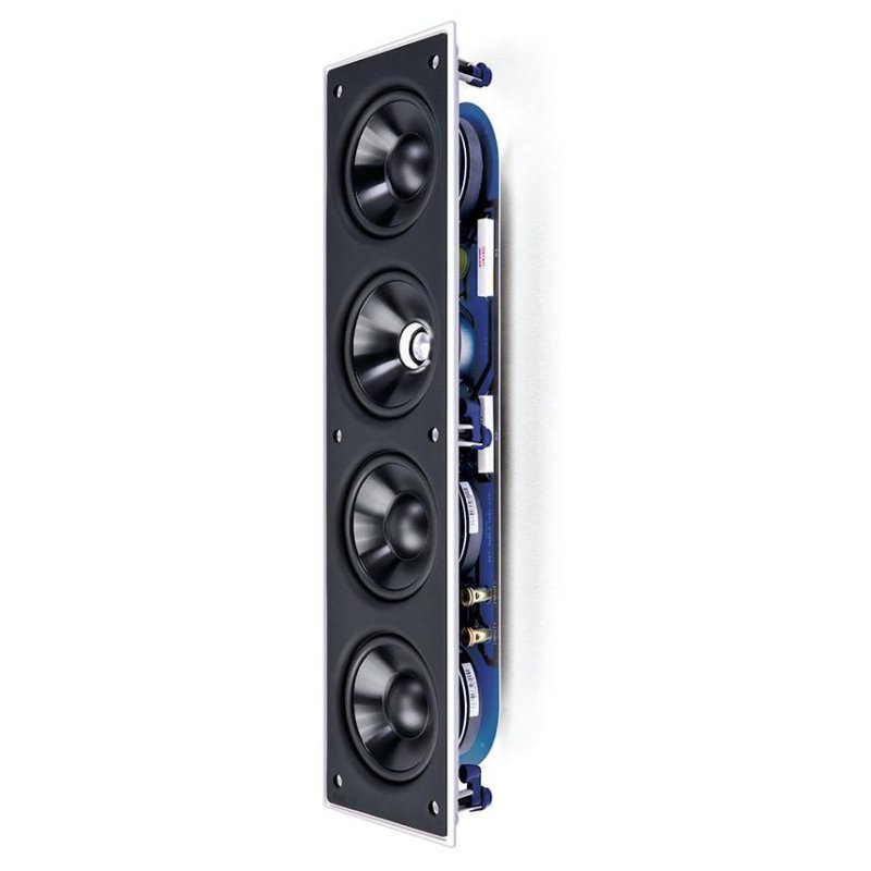 KEF Ci4100QL-THX — three-quarter angle showing driver array and rear construction