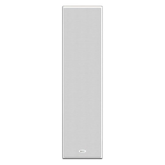 KEF Ci4100QL-THX — front view with grille closed showing KEF branding