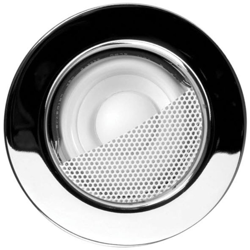 KEF Ci50R In-Ceiling Speaker — chrome bezel