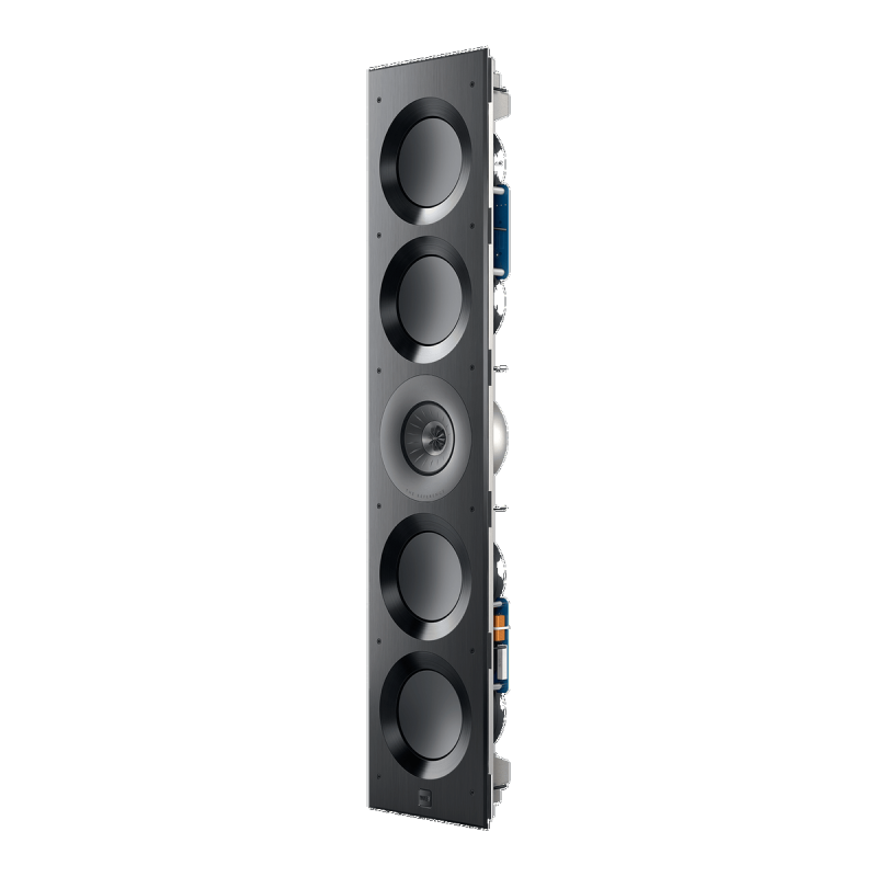 KEF Ci5160REFm-THX Reference LCR In-Wall Speaker — front angled left view