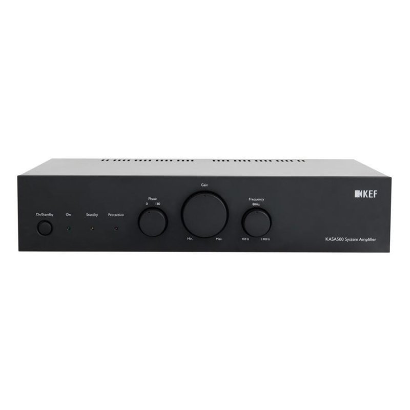 KEF KASA500 DSP Subwoofer Amplifier — front view