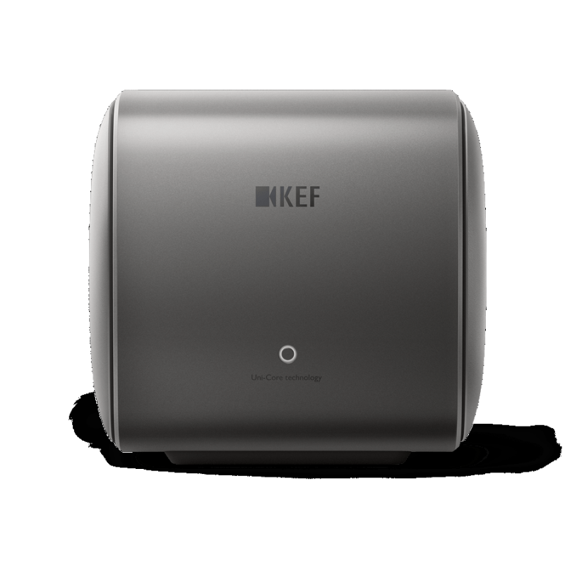 KEF KC62 Titanium Grey -- side view