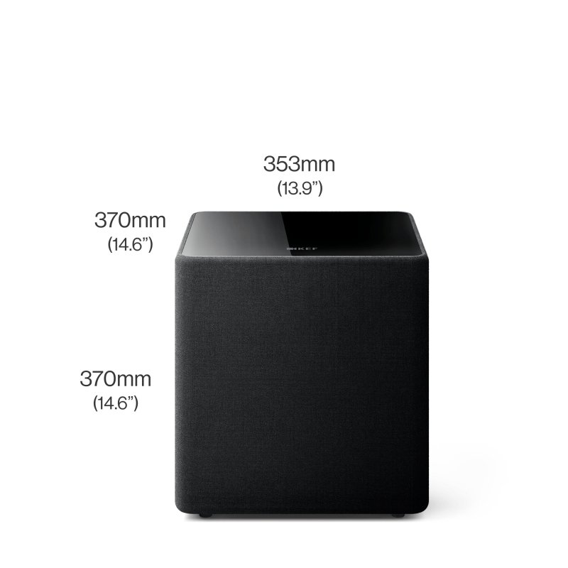 KEF Kube 10 MIE Subwoofer Dimensions