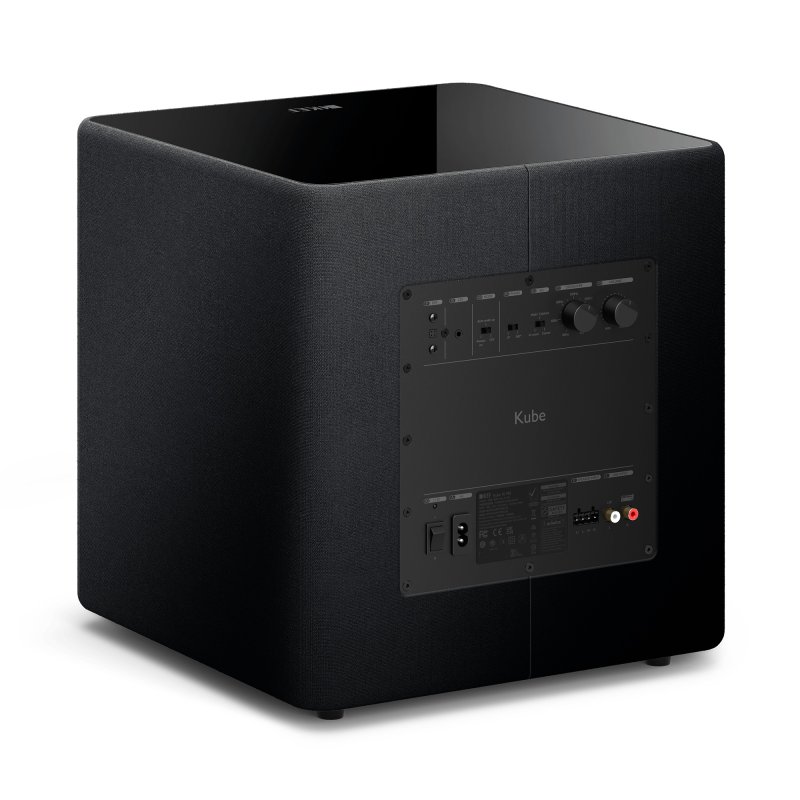 KEF Kube 10 MIE Subwoofer Rear Three Quarter View