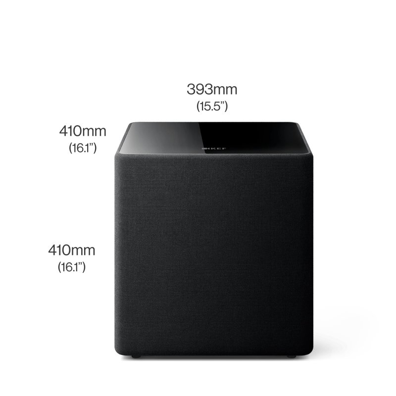 KEF Kube 12 MIE Subwoofer Dimensions