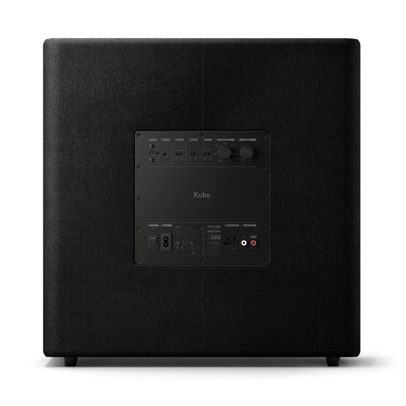 KEF Kube 15 MIE Subwoofer Rear Panel Connections