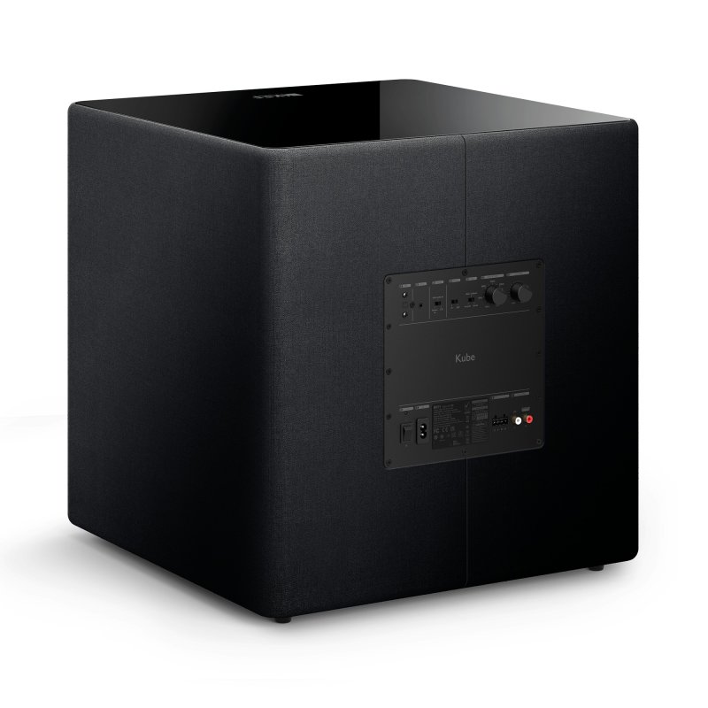 KEF Kube 15 MIE Subwoofer Rear Three-Quarter View