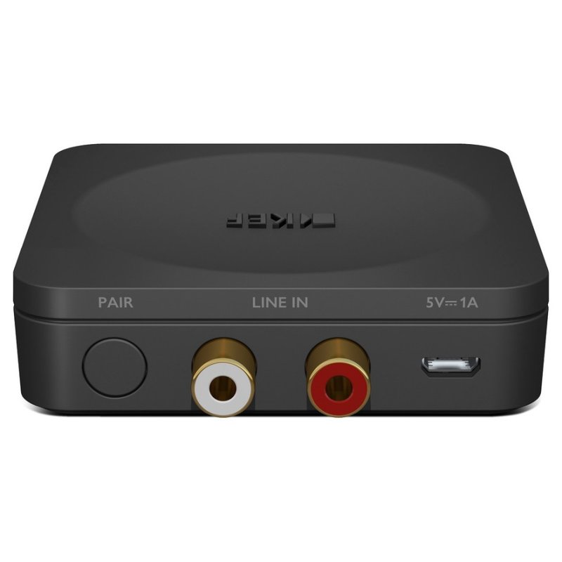 KEF KW1 Transmitter rear connections - RCA line inputs and USB power