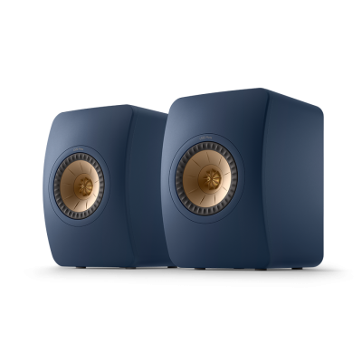 KEF LS50 Meta Bookshelf Speakers Royal Blue (Pair)