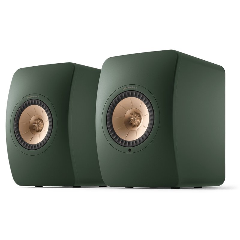 KEF LS50 Wireless II Moss Green (Pair)