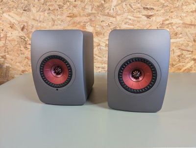 KEF LS50 Wireless II Titanium Grey (Pair) - C Stock