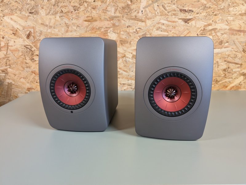 KEF LS50 Wireless II Titanium Grey (Pair) - C Stock