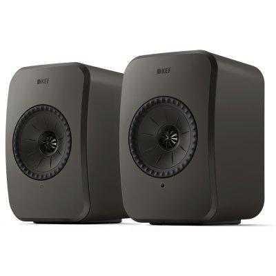 KEF LSX II LT Wireless Speakers Graphite Grey (Pair)