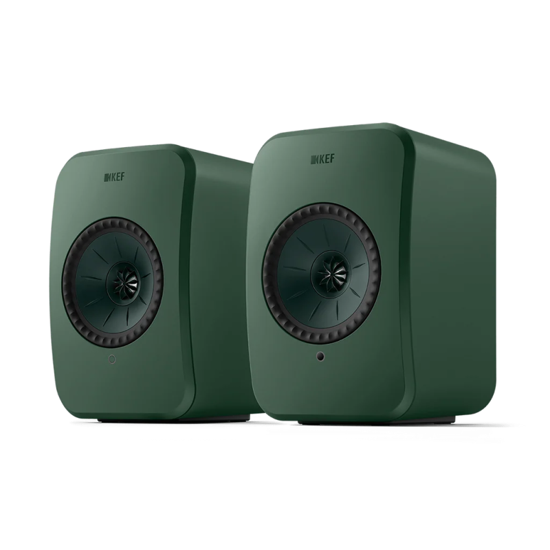 KEF LSX II LT Wireless Speakers (Pair) Sage Green - B Stock