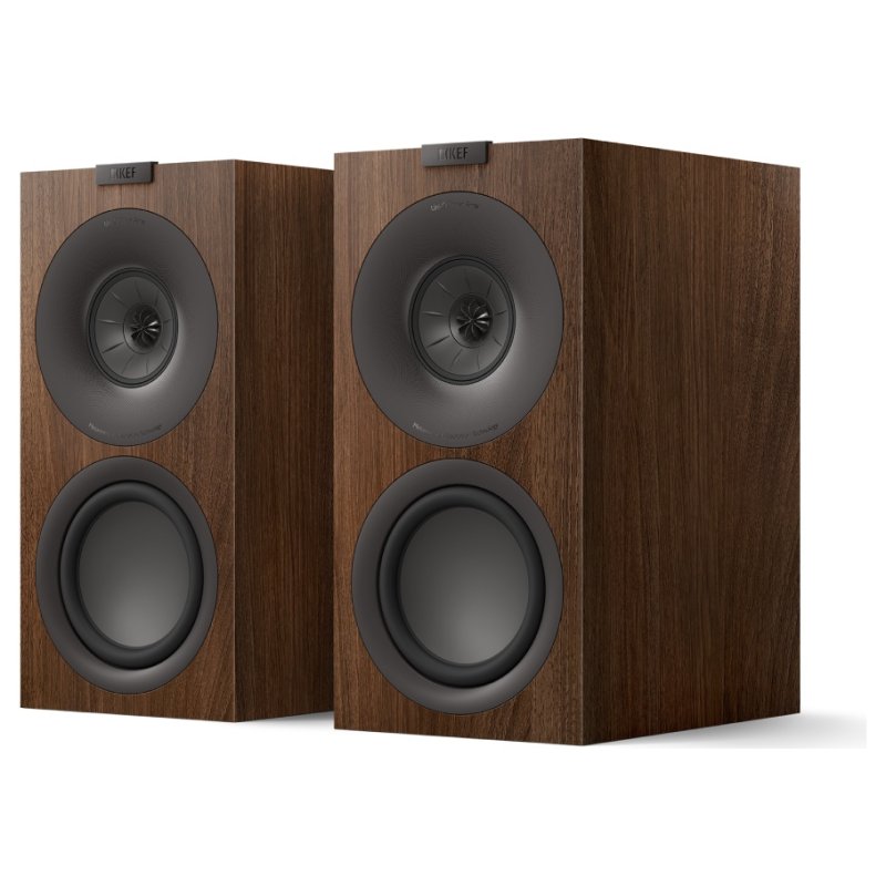 KEF Q Concerto Meta Standmount Speakers Walnut (Pair)