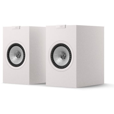 KEF Q1 Meta Bookshelf Speakers Satin White (Pair)