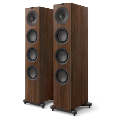 KEF Q11 Meta Floorstanding Speakers Walnut (Pair)