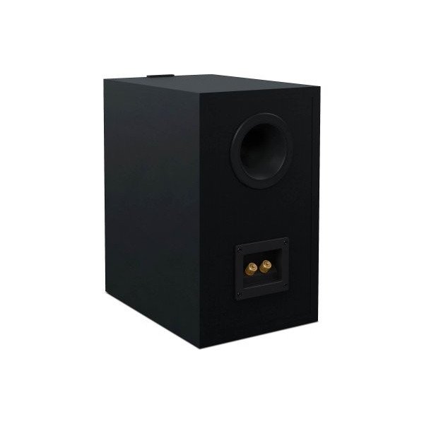 KEF Q150 Bookshelf Speakers Satin Black (Pair) — rear panel