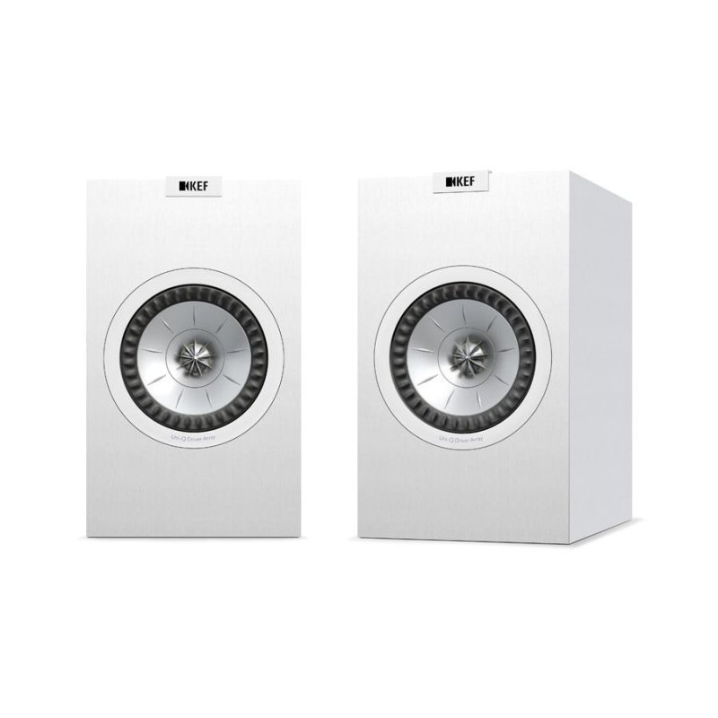 KEF Q150 Bookshelf Speakers Satin White (Pair)