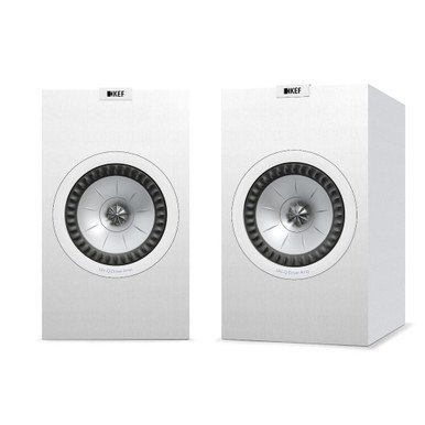 KEF Q350 AV 5.0 Speaker Package (Satin White) — Q350 pair front view