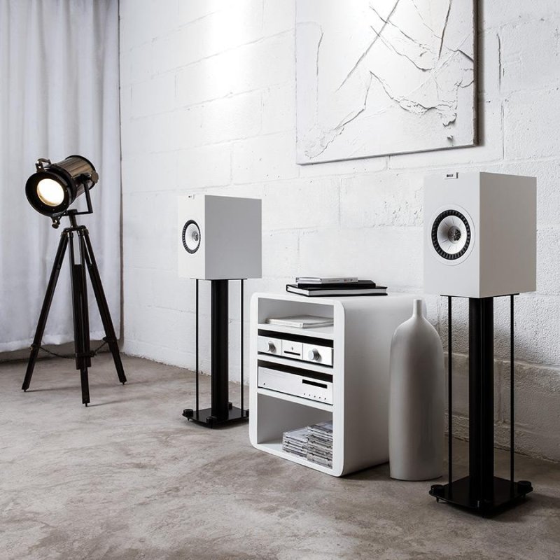 KEF Q350 AV 5.0 Speaker Package (Satin White) — lifestyle