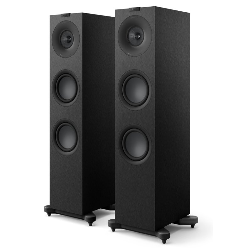KEF Q7 Meta Floorstanding Speakers Satin Black (Pair)